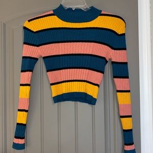 Mock neck sweater